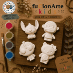 Kit Creativo de Figuras de Yeso – Dibujos Animados 2