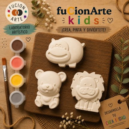 Kit Creativo de Figuras de Yeso – Animales