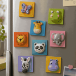Kit 6 animales para pintar – Refrigerador