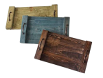 Bandeja de Cama Artesanal – Madera y Color
