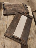 Bandeja de Cama Artesanal – Madera y Color - Imagen 3